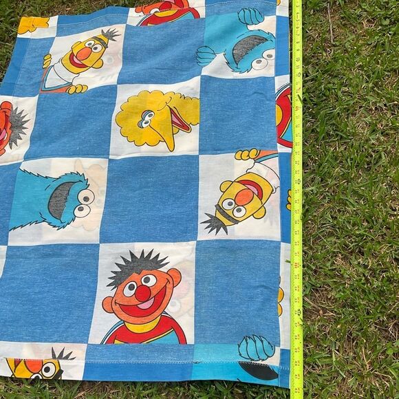 NEW Vintage 70s 80s SESAME STREET Muppets Kids Nursery Curtain Panels JP Stevens - Picture 9 of 11